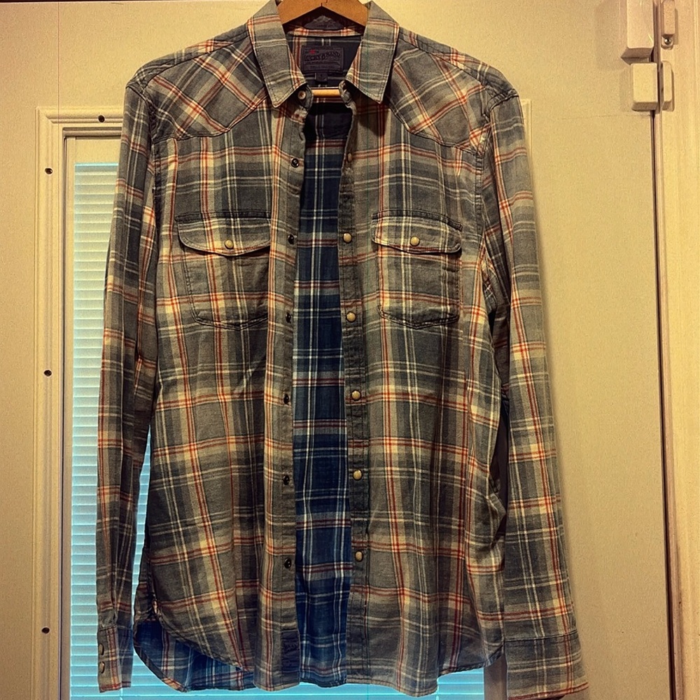 Lucky brand mens shirt classic fit